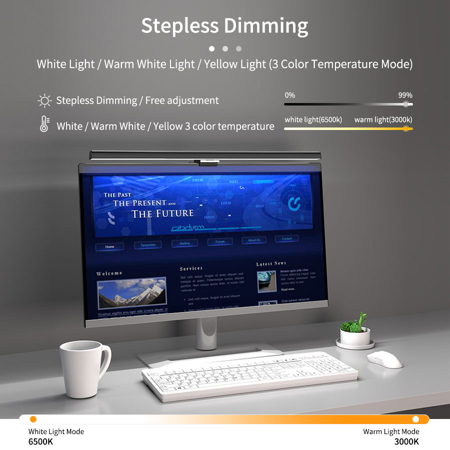50cm LED Monitor Light Bar Scr - Desk Setup Lamp review and price