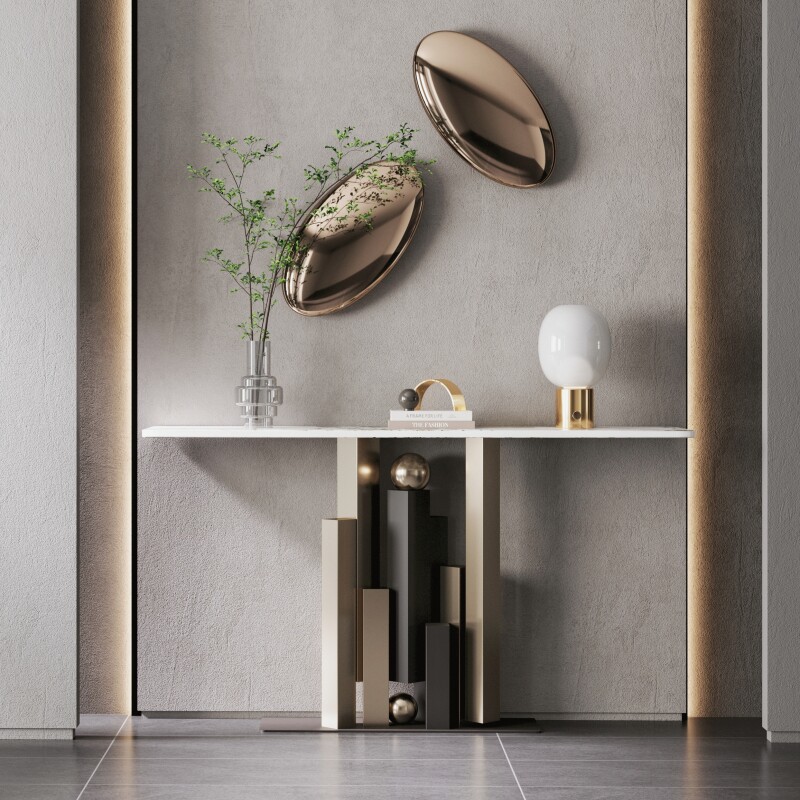 glamour Delicacy Console Table - Desk Setup Minimalist review and price