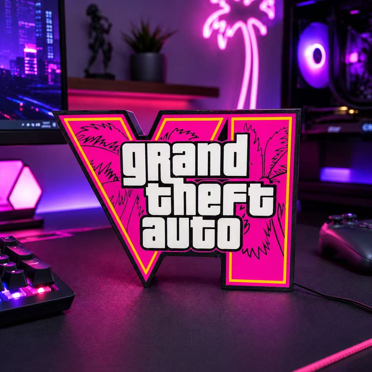 2026 New GTA 6 Horizon Ambient - Desk Setup Lamp review and price