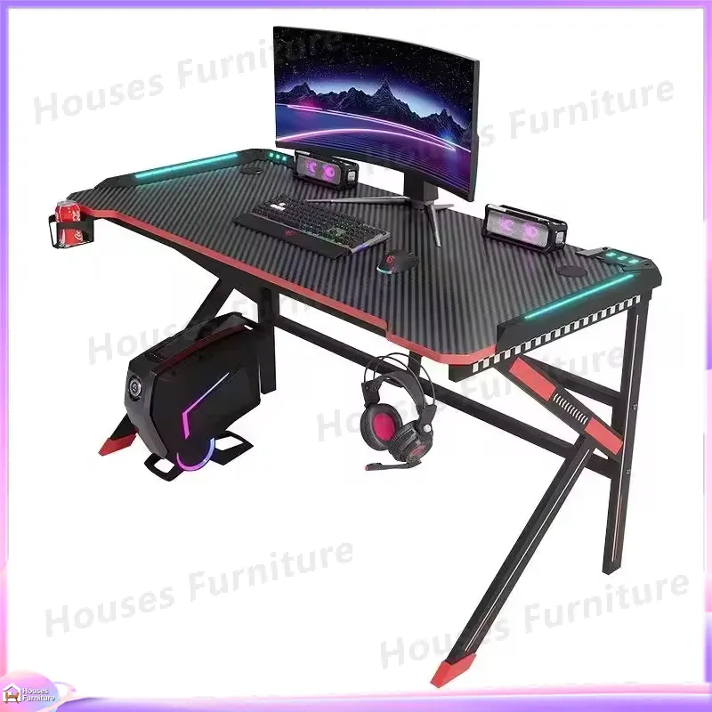 Adjustable Height RGB LED Gami - Desk Setup L Shaped review and price
