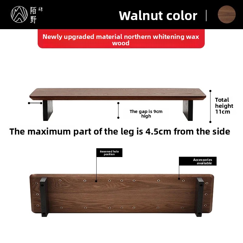 Solid Wood Monitor Riser Stand - Setup Desk Monitor review and price