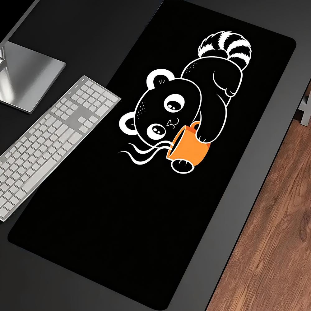 Cute Line Art Cat Hold Coffee  - Desk Setup Pc And Laptop review and price