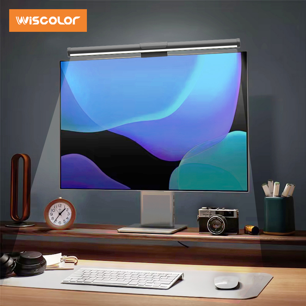 Wiscolor LED Screen Monitor Ha - Desk Setup Lamp review and price