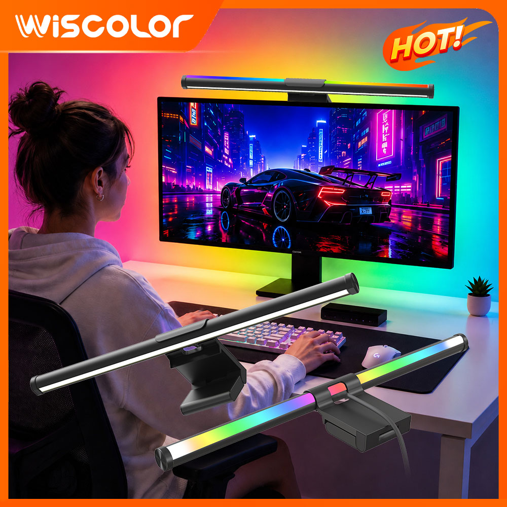 Wifi Lightbar Monitor Light Ba - Setup Desk Monitor review and price