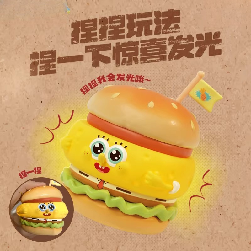 SpongeBob Burger Stack Series  - Desk Setup Lamp review and price