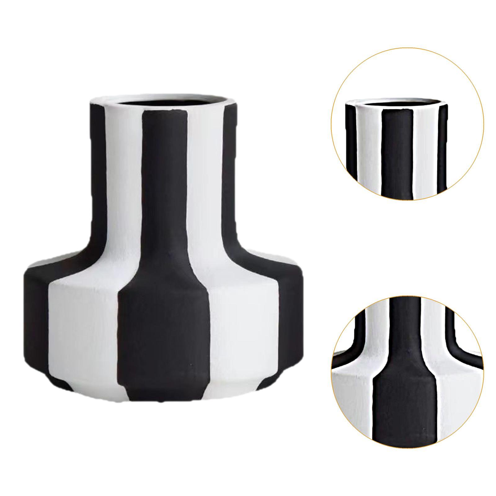 Elegant Black White Stripe Pla - Desk Setup Minimalist review and price