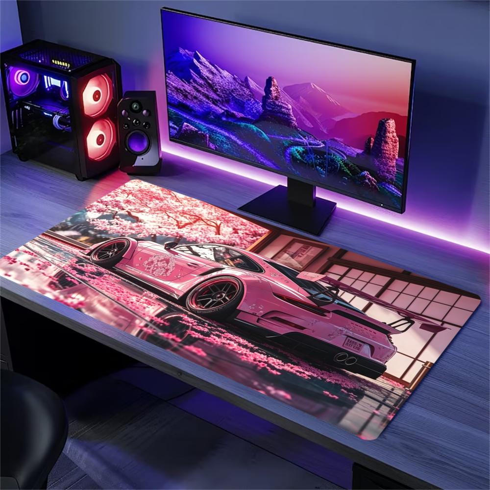 Sakura Sports Car Extended Des - Desk Setup Pc And Laptop review and price